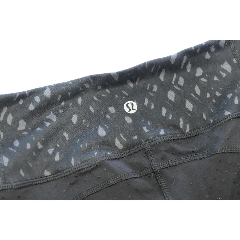 Lululemon Leggings Compression Athletic Yoga Capri‎ Pants Womens Size 4